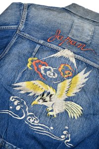画像1: FULLCOUNT/ Souvenir Embroidery Type 1 Denim Jacket HW “More Than Real” (1)