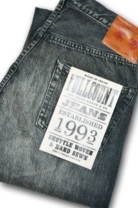 画像1: FULLCOUNT/Wide Black Selvedge Denim Dartford (1)
