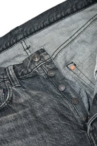 画像5: FULLCOUNT/Wide Black Selvedge Denim Dartford (5)