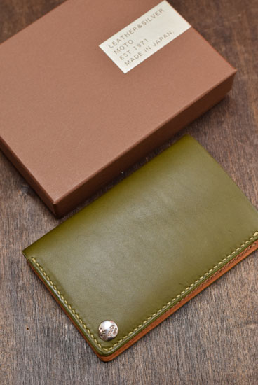 MOTO/2つ折り WALLET(GREEN) - T-bird