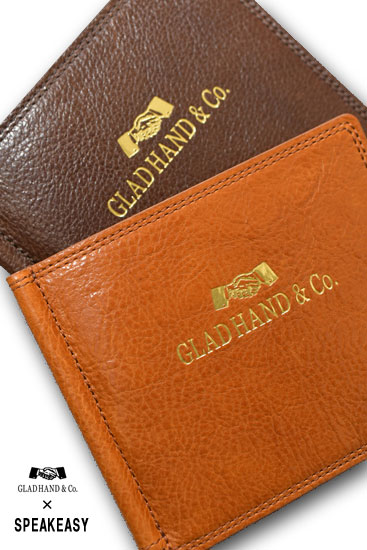 GLAD HAND&Co.×SPEAKEASY/MONEY CLIP WALLET - T-bird