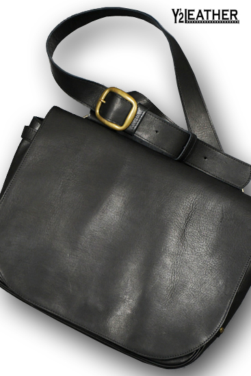 Y’2 LEATHER/ECO HORSE MAIL BAG